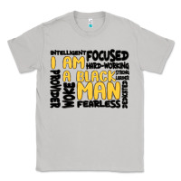 Moon Dust i am a black man Classic Tee - MaliasSmallBusiness