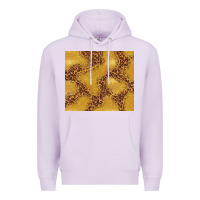 Lilac gold glitter with leopard pattern Premium Hoodie - TumblerDesignByShophia