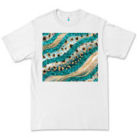 White turquoise glitter Premium Tee - JahusDesignShop