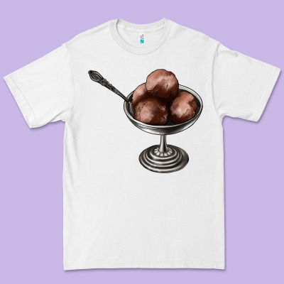 Chocolate Ice Cream Premium Tee Designed By Adodesignshop