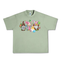 Oil Green easter gnomies Urban Heavy Tee - MaliasSmallBusiness