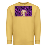 Antique Gold elf with big ears and socks Premium Sweatshirt - TumblerDesignByShophia