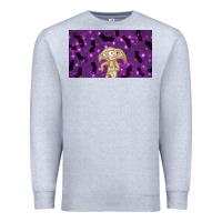 Heather Grey elf with big ears and socks Premium Sweatshirt - TumblerDesignByShophia