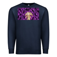 Navy elf with big ears and socks Premium Sweatshirt - TumblerDesignByShophia