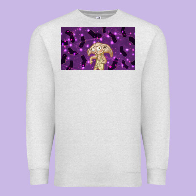 Elf With Big Ears And Socks Premium Sweatshirt Designed By Tumblerdesignbyshophia