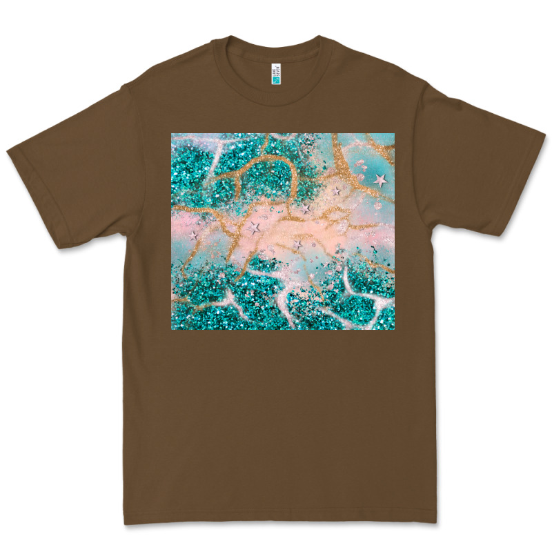 Turquoise Glitter Premium Tee by JahusDesignShop | Teevron