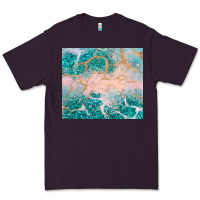 Plum turquoise glitter Premium Tee - JahusDesignShop