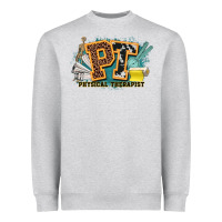 Pt Physical Therapist Western Heavyweight Sweatshirt | Teevron