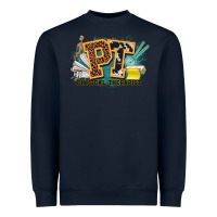 Navy pt physical therapist western Heavyweight Sweatshirt - NancyCooperArtShop