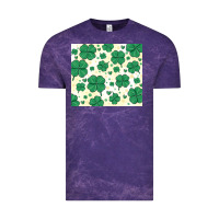 Cloud Purple st patrick clover Vintage Tee - MaliasSmallBusiness