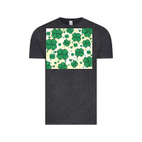 Vintage Black st patrick clover Vintage Tee - MaliasSmallBusiness