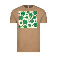 Vintage Coffee st patrick clover Vintage Tee - MaliasSmallBusiness