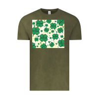 Vintage Olive st patrick clover Vintage Tee - MaliasSmallBusiness