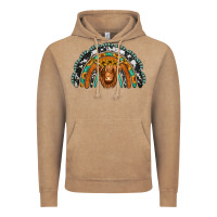 Vintage Coffee turquoise cowhide sunflower headband highland cow Vintage Hoodie - Jasminsmagicworld