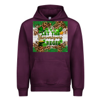 Mauve Wine Let the shenanigans begin Urban Hoodie - FaDigitalArtStudio