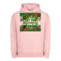 Pigment Salmon Let the shenanigans begin Urban Hoodie - FaDigitalArtStudio