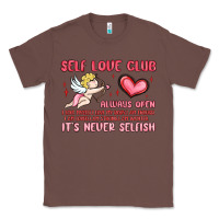Chestnut self love club Classic Tee - MaliasSmallBusiness