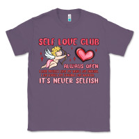 Lavender self love club Classic Tee - MaliasSmallBusiness