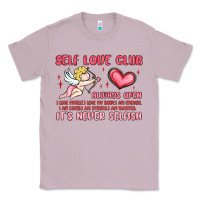 Lilac self love club Classic Tee - MaliasSmallBusiness