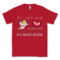 Red self love club Classic Tee - MaliasSmallBusiness