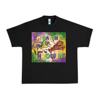 Black i'm catchin' if you're throwin Urban Heavy Tee - MaliasSmallBusiness