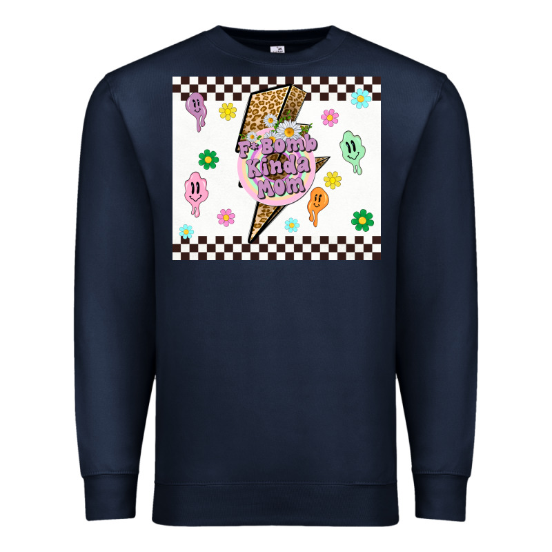 F Bomb Kinda Mom Premium Sweatshirt by TumblerDesignByShophia | Teevron