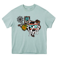 Arona tx yall western Heavy Core Tee - CowhideDigitalArt