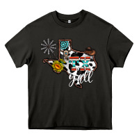 Asphalt tx yall western Heavy Core Tee - CowhideDigitalArt
