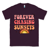 Plum forever chasing sunsets Classic Tee - JahusDesignShop