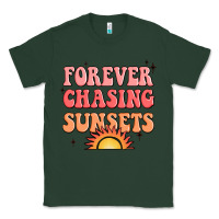 Sports Green forever chasing sunsets Classic Tee - JahusDesignShop