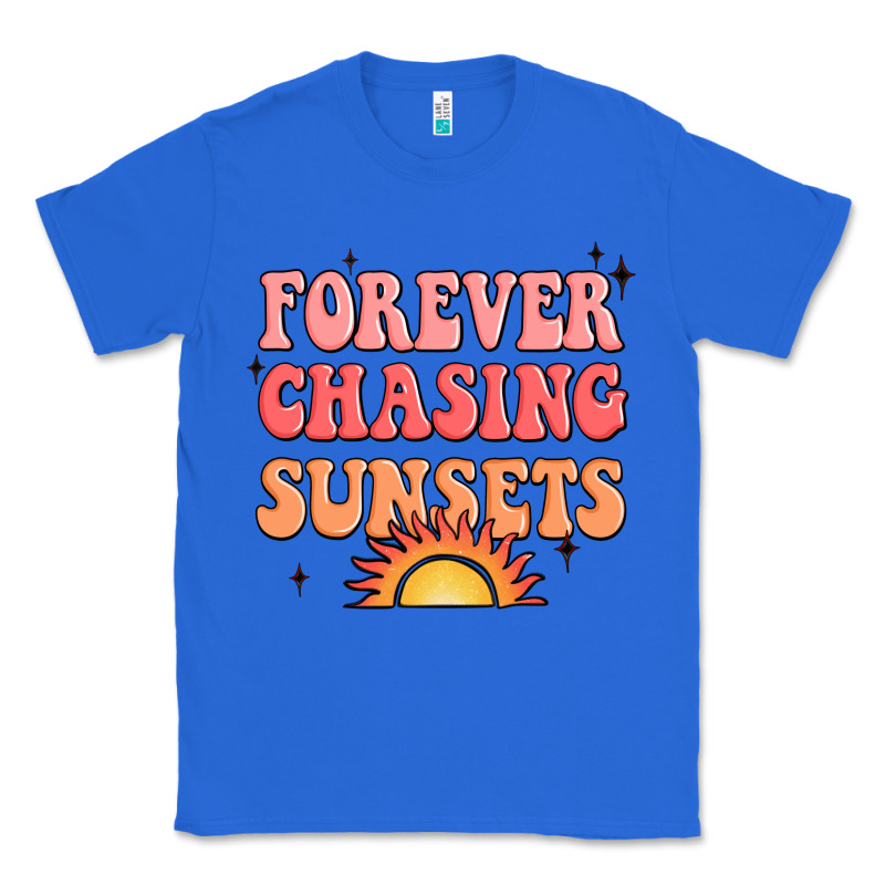 Forever Chasing Sunsets Classic Tee by JahusDesignShop | Teevron