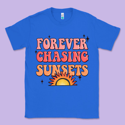 Forever Chasing Sunsets Classic Tee Designed By Jahusdesignshop