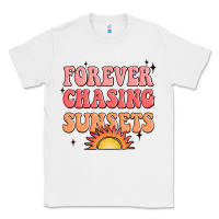 White forever chasing sunsets Classic Tee - JahusDesignShop