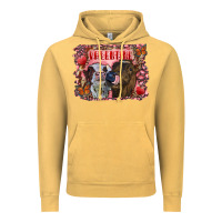 Vintage Mustard Valentine heifers Vintage Hoodie - RanaPortraitStore