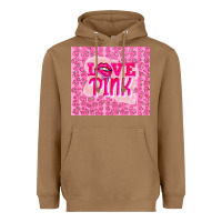 Toasted Coconut love pink Heavyweight Hoodie - TumblerDesignByShophia