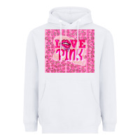 White love pink Heavyweight Hoodie - TumblerDesignByShophia