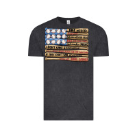 Vintage Black baseball ballgame Vintage Tee - MaliasSmallBusiness