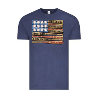 Vintage Denim baseball ballgame Vintage Tee - MaliasSmallBusiness