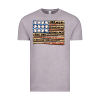 Vintage Zinc baseball ballgame Vintage Tee - MaliasSmallBusiness