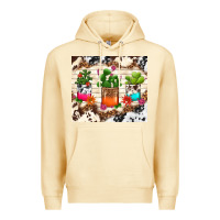 Pina Colada cowhide succulent Premium Hoodie - TumblerDesignByShophia