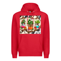 Red cowhide succulent Premium Hoodie - TumblerDesignByShophia