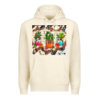 Sandshell cowhide succulent Premium Hoodie - TumblerDesignByShophia