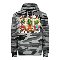 Slate Camo cowhide succulent Premium Hoodie - TumblerDesignByShophia