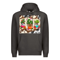 Smoke cowhide succulent Premium Hoodie - TumblerDesignByShophia