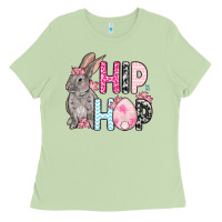 Matcha Easter Day Hip hop bunny Ladies Tee - OliviaCreatesArt