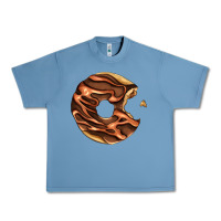 Pebble Blue chocolate donut Urban Heavy Tee - AdoDesignShop