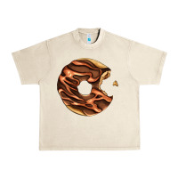 Sandshell chocolate donut Urban Heavy Tee - AdoDesignShop