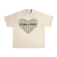 Sandshell 100 days of school Urban Heavy Tee - MaliasSmallBusiness