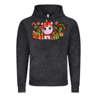 Vintage Arctic Joy unicorn Christmas Vintage Hoodie - NancyCooperArtShop