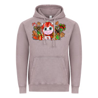 Vintage Zinc Joy unicorn Christmas Vintage Hoodie - NancyCooperArtShop